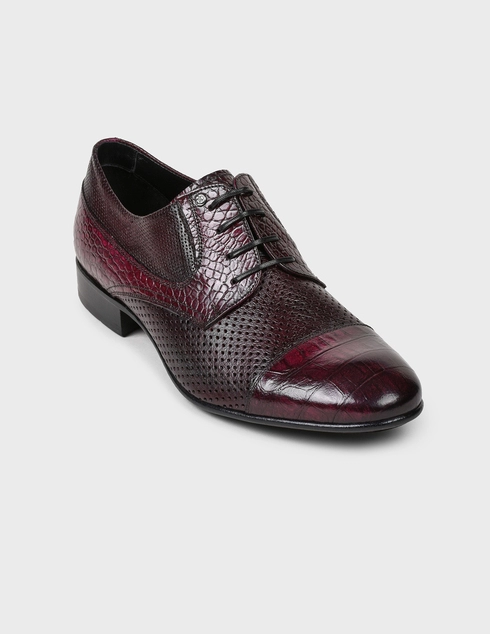 бордовые Дерби Mario Bruni 62826-bordo
