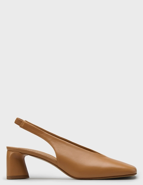 женские коричневые кожаные Босоножки Halmanera CHRIS02_brown - фото-5