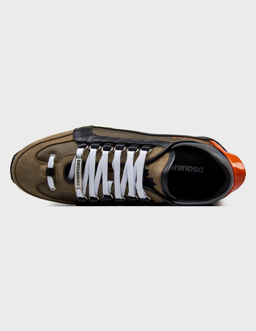 коричневые мужские Кроссовки Dsquared2 0299_brown 18293 грн