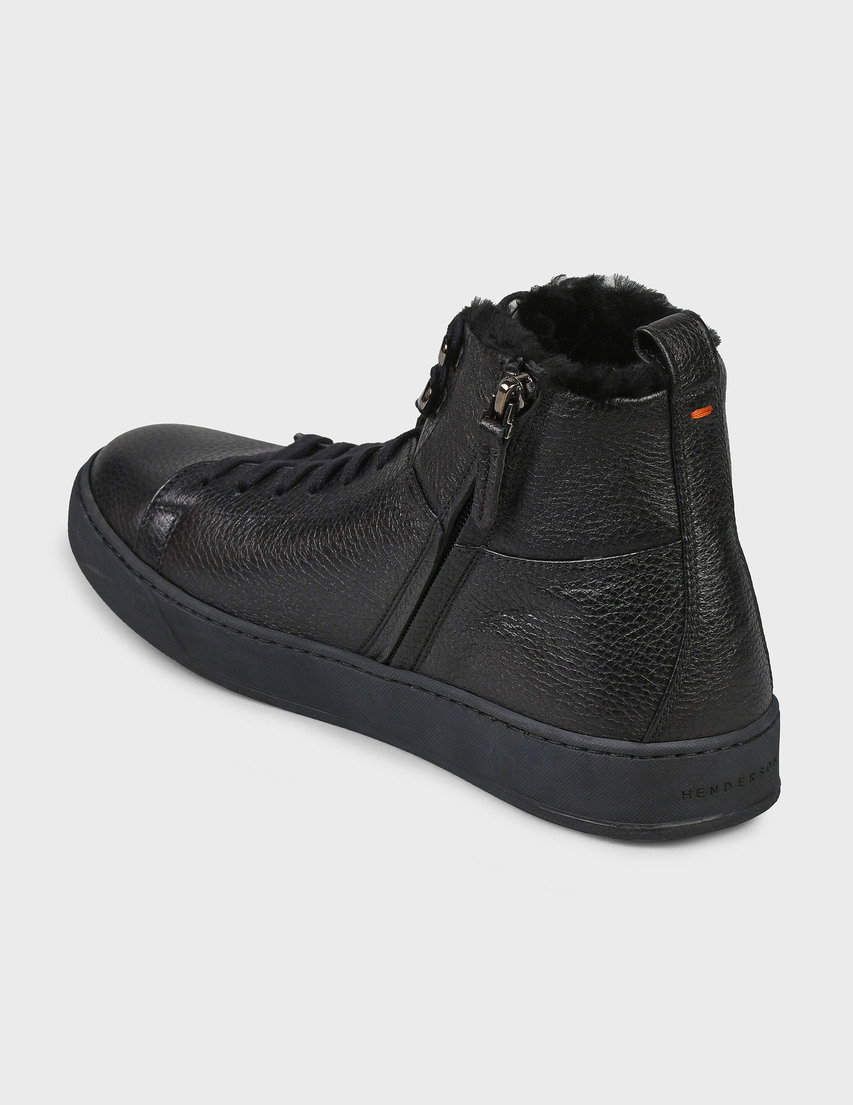 мужские черные Кеды Henderson Baracco IVAN-black - фото-2