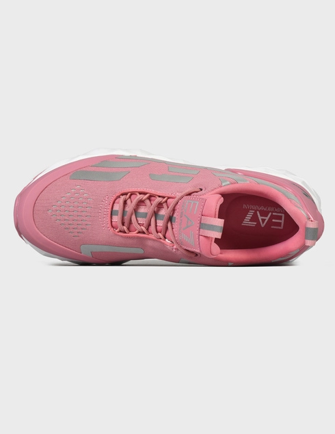 розовые женские Кроссовки Ea7 Emporio Armani X8X033-XCC52-N405-pink 8269 грн