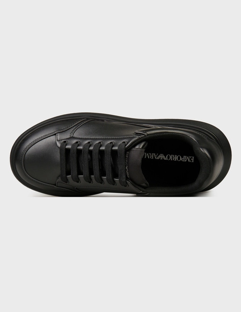 черные мужские Кроссовки Emporio Armani 633-001_black 10058 грн