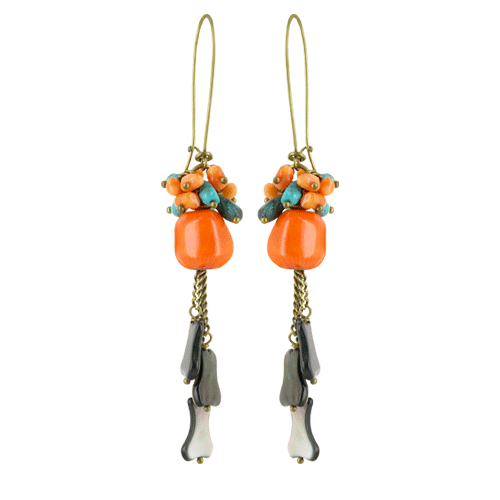 

Серьги, Многоцветный