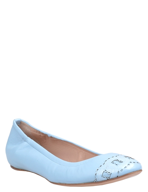 голубые Балетки Casadei 135_blue
