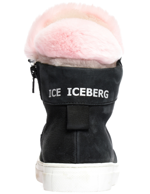 черные Кеды Iceberg 52232-NB-roza-fox_black