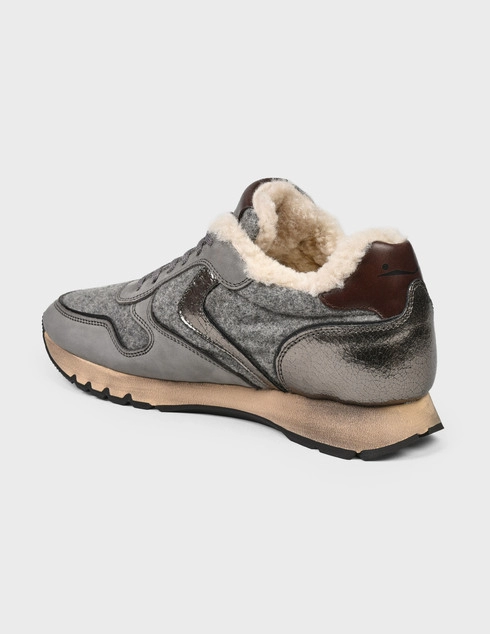 женские серые Кроссовки Voile Blanche 5207-67-gray - фото-2