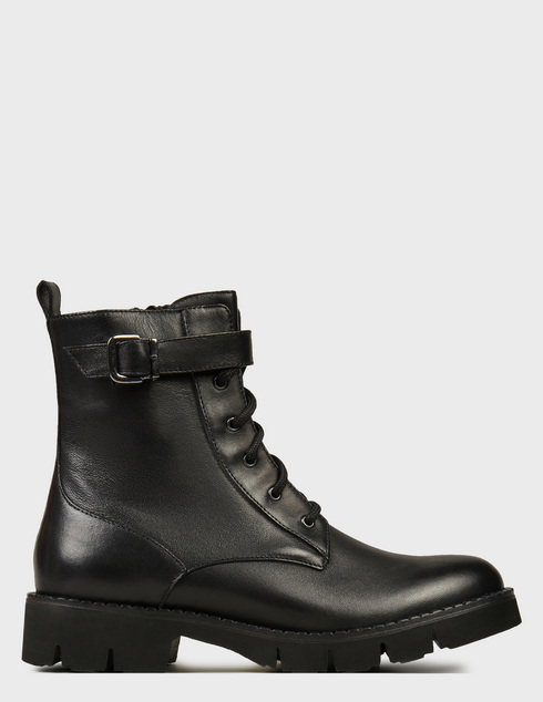 женские черные кожаные Ботинки Luca Grossi 193_black - фото-5