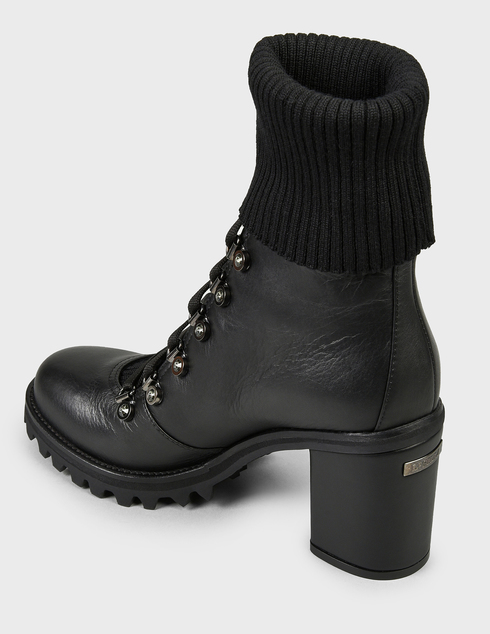 женские черные Ботинки Le Silla 7406-R080-001-black - фото-2