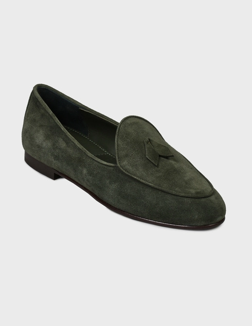 зеленые Лоферы Ludovica Mascheroni 304_green