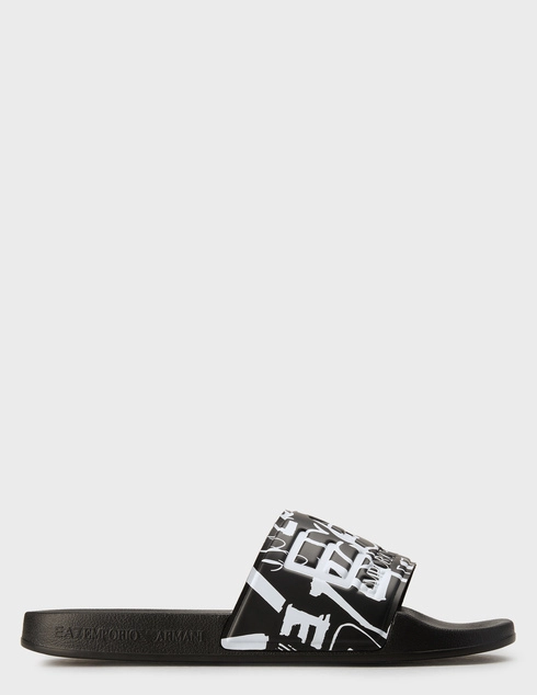мужские черные резиновые Шлепанцы Ea7 Emporio Armani 7X000108AF15118MC136_black - фото-5