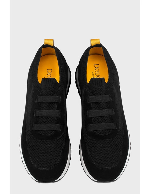 мужские черные Кроссовки Doucal'S DOUCALS_242 - фото-2