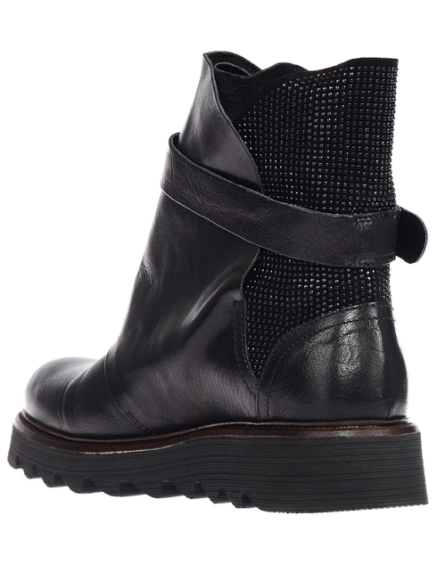 женские черные Ботинки Now 2290_black - фото-2