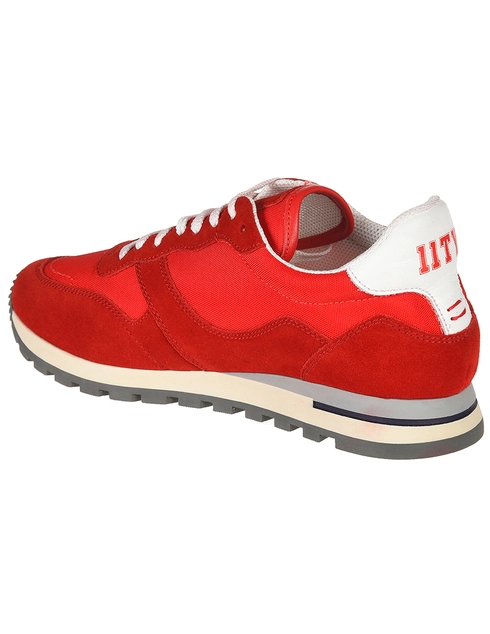 мужские красные Кроссовки Eleventy 0196-27012-18-red - фото-2