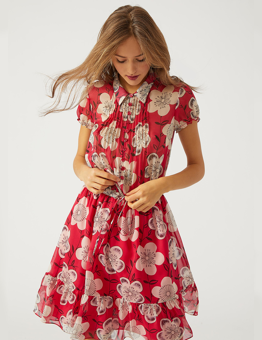 

Платье, Многоцветный