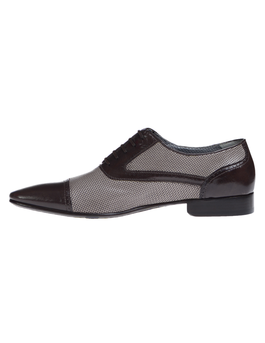 мужские коричневые Оксфорды Mario Bruni 54580_brown - фото-2