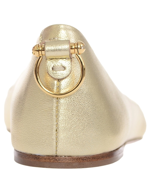 золотые Балетки Ines de la Fressange 52003_gold