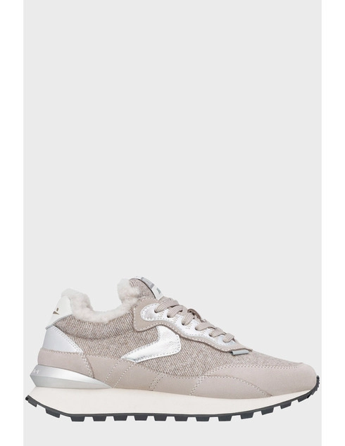 женские бежевые текстильные Кроссовки Voile Blanche VOILE_BLANCHE_119 - фото-5