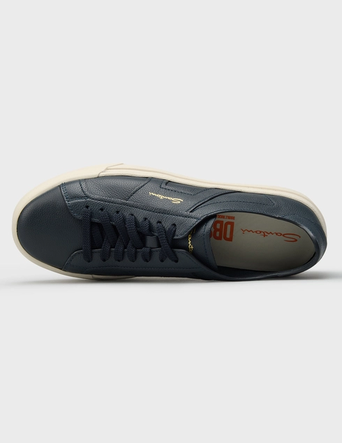 синие мужские Кеды Santoni 21967_blue 31827 грн