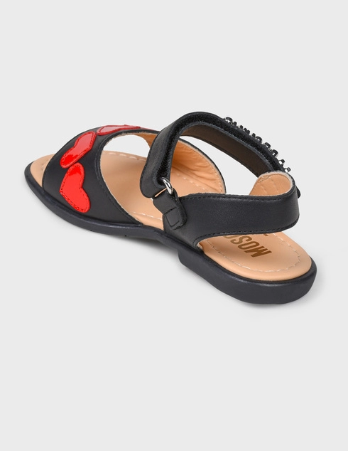 Moschino 26139-nero-rosso-black фото-2