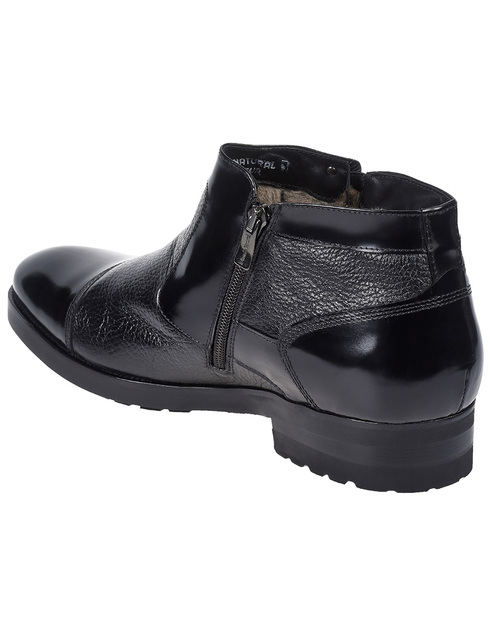 мужские черные Ботинки Mario Bruni 431-black - фото-2