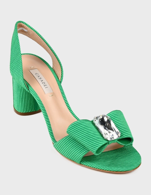 зеленые Босоножки Casadei AGR-S1L545P0601CANET6703-green