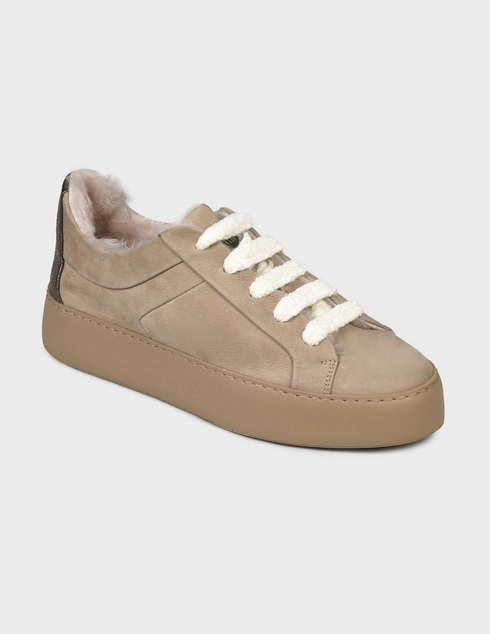 бежевые Кеды Camerlengo M16114MORBTA647-taupe_beige