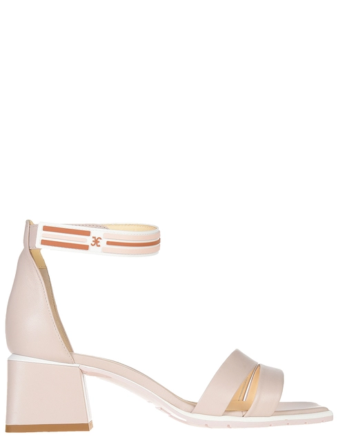 женские бежевые кожаные Босоножки Fabi 6224_beige - фото-5