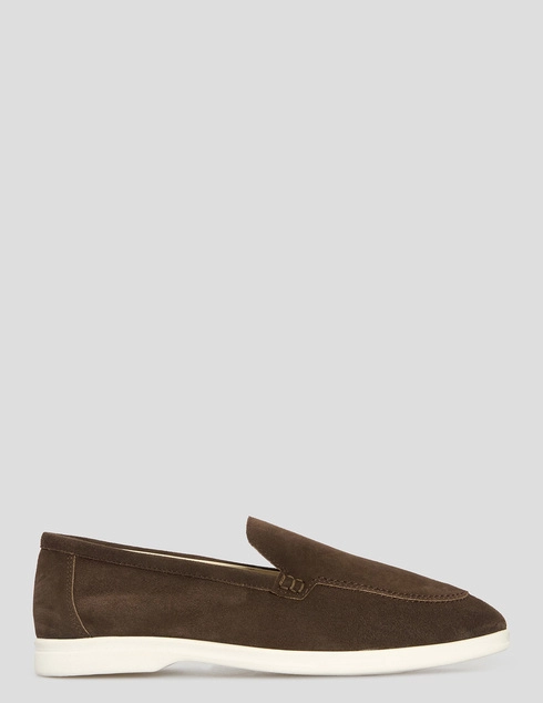 мужские коричневые замшевые Туфли Barba Napoli MOCASSINO-BRW_brown - фото-5