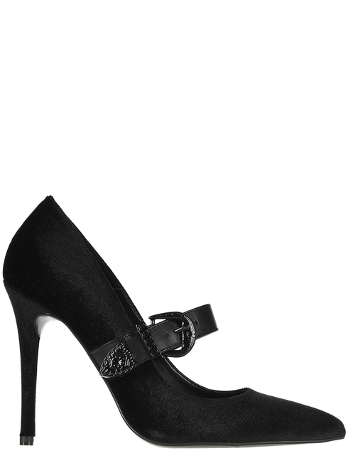 женские черные велюровые Туфли Trussardi 79A00297K299_blakc - фото-5