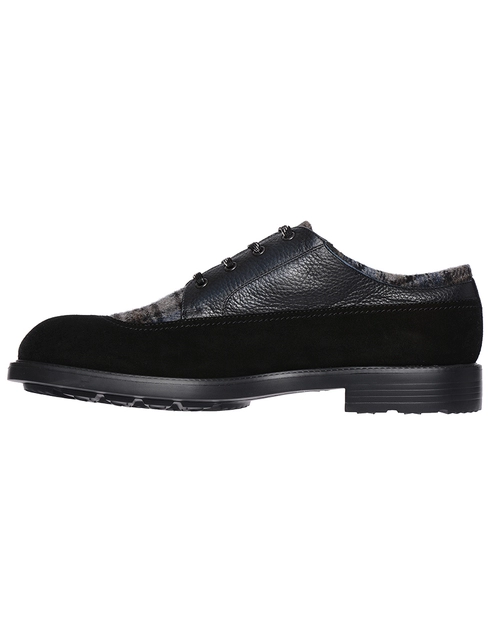 мужские черные Дерби Moreschi AGR-S42482-ЖД000022620_black - фото-2