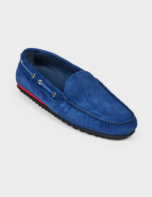 синие Мокасины Fabi 9839-blue
