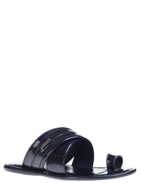 мужские черные Пантолеты Mario Bruni AGR-6505_black - фото-6