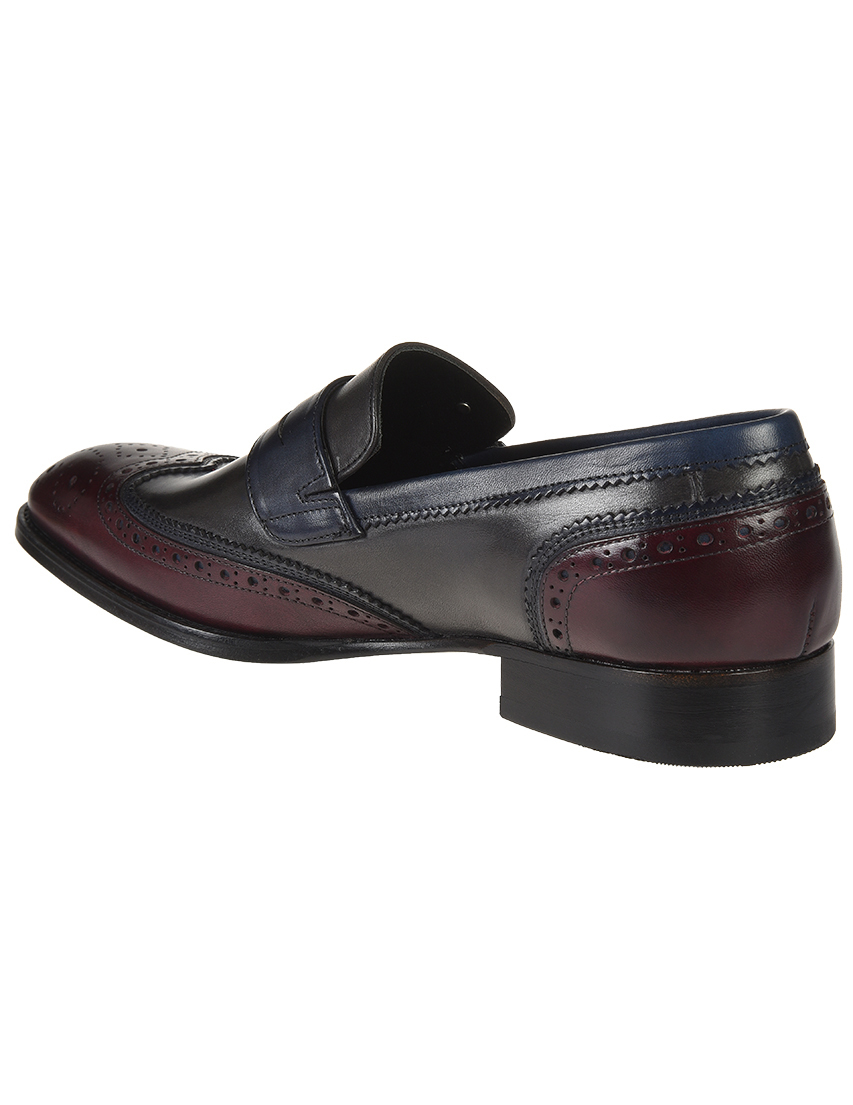мужские многоцветные Лоферы Roberto Serpentini RSHO53918_multi - фото-2