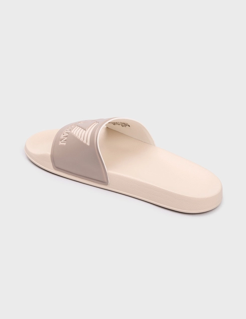 женские бежевые Шлепанцы Ea7 Emporio Armani 108-557_beige - фото-2