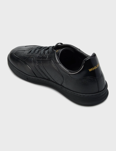 мужские черные Кеды Woolrich WFM252-020-B40-A4-BLACK - фото-2