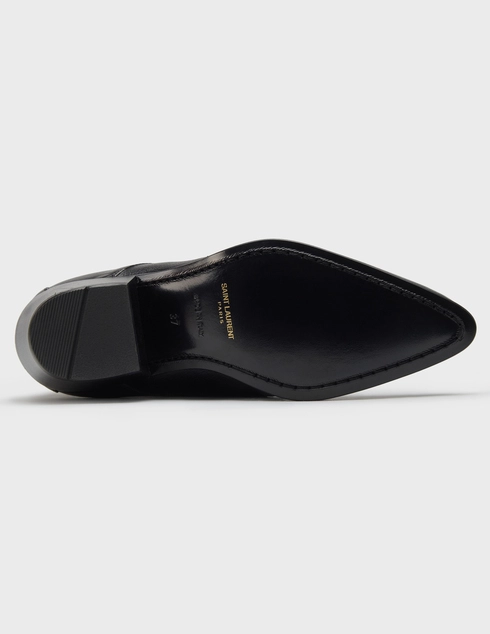 черные Полусапоги Saint Laurent 582071-1000_black размер - 37