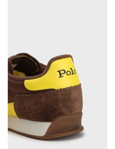 женские коричневые Кроссовки Polo Ralph Lauren RALPH_LAUREN_3680 - фото-2