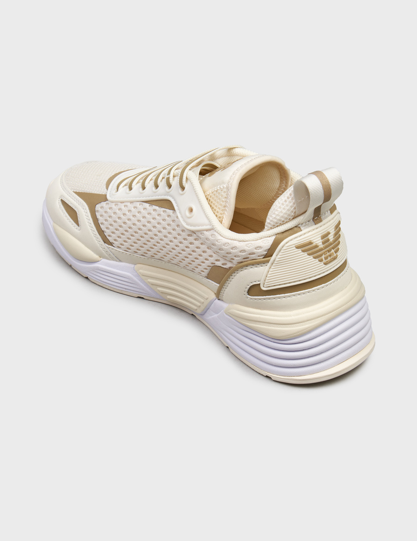 женские бежевые Кроссовки Ea7 Emporio Armani 159-666_beige - фото-2