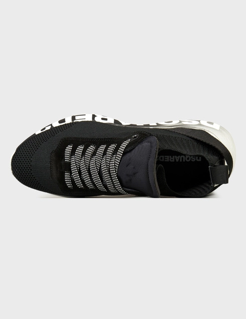 черные мужские Кроссовки Dsquared2 0311-black 27632 грн