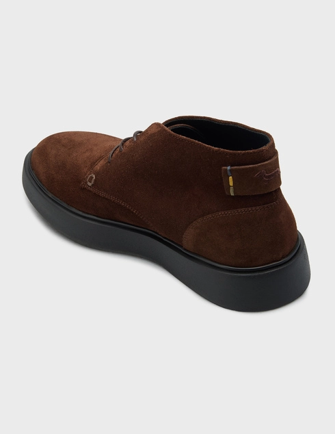 мужские коричневые Полуботинки	 Harmont&Blaine EFM252-101-1A0C-BROWN - фото-2