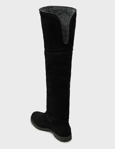 женские черные Ботфорты Romagnoli 25017_black - фото-2