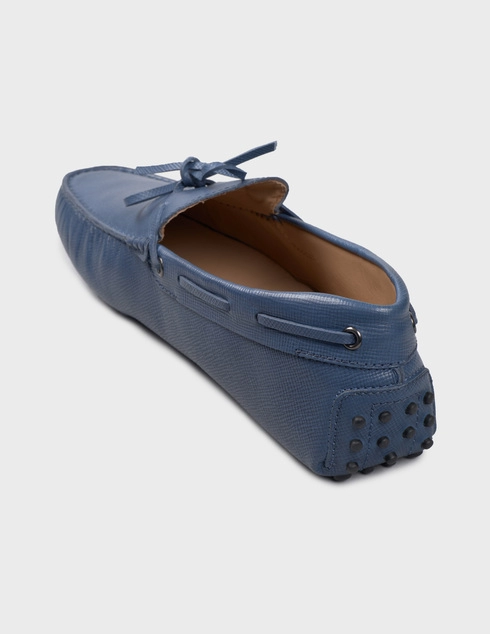 мужские синие Мокасины Tod'S ms005_blue - фото-2