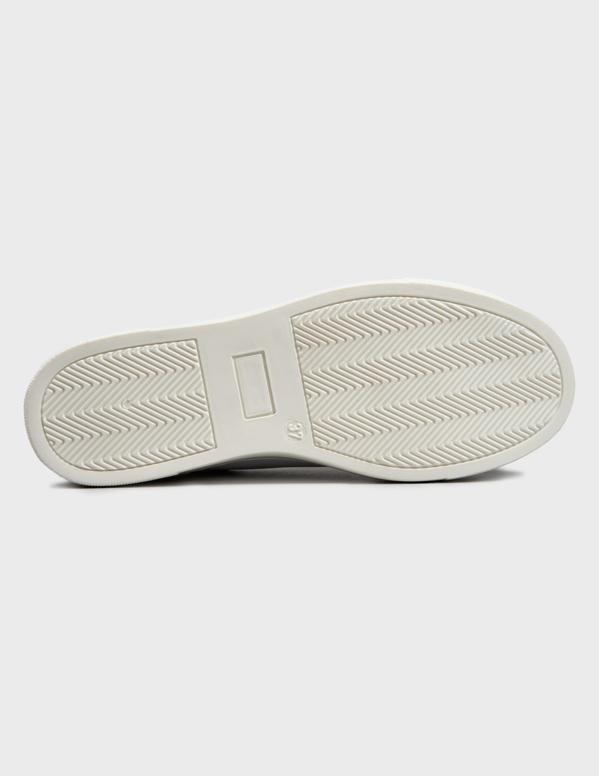 белые Кеды Moschino 77456-gold_white размер - 36; 37; 38; 40