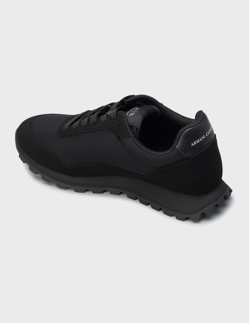 мужские черные Кроссовки Armani Exchange XM001960-AF19388-MC005_black - фото-2