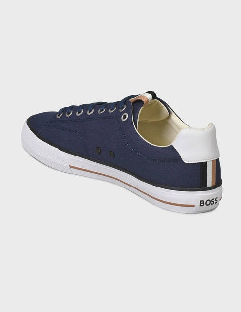 мужские синие Кеды Boss 50447086610242000-404 - фото-2