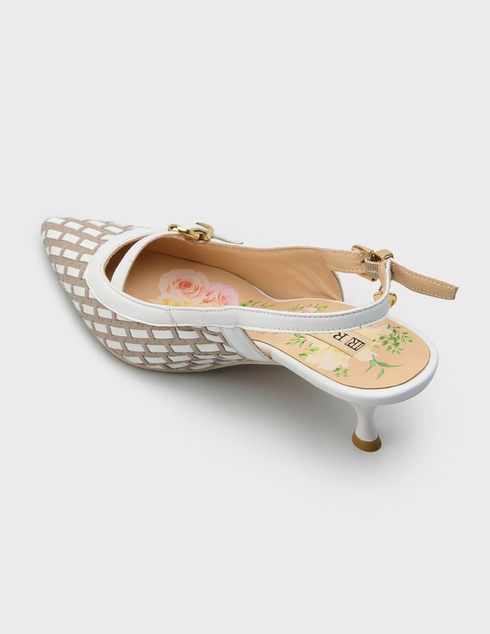 женские бежевые Босоножки Ilasio Renzoni H8346_beige - фото-2