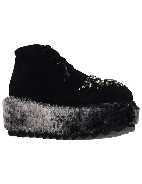черные Ботинки Sebastian AGR-7493_black