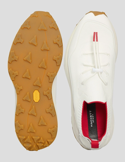 белые Кроссовки Hackett London HMS21447-800_white размер - 42; 44