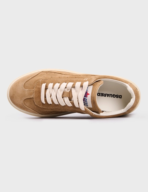 бежевые мужские Кеды Dsquared2 0470-beige 22248 грн
