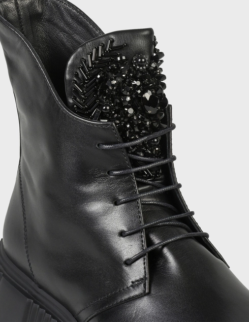 женские черные Ботинки Pertini 212W31382D1 - фото-6